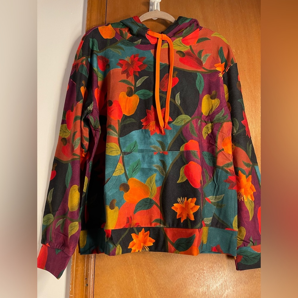 FARM RIO ANTHROPOLOGIE SWEATSHIRT CAJU